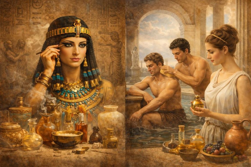 Pratiques esthétiques dans l’Antiquité, de l’Égypte ancienne aux soins du corps en Grèce et à Rome