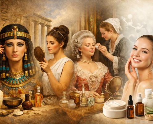 Évolution des pratiques esthétiques et des cosmétiques, de l’Antiquité à l’époque contemporaine