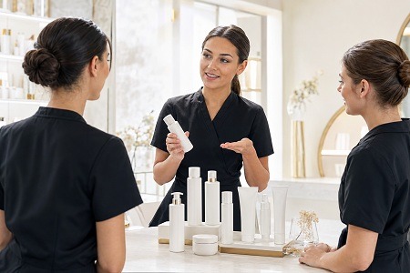 Élèves en formation BTS MECP